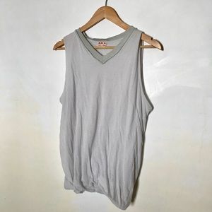 MARNI Cotton Tank Top Sz 46 - Made in Italy